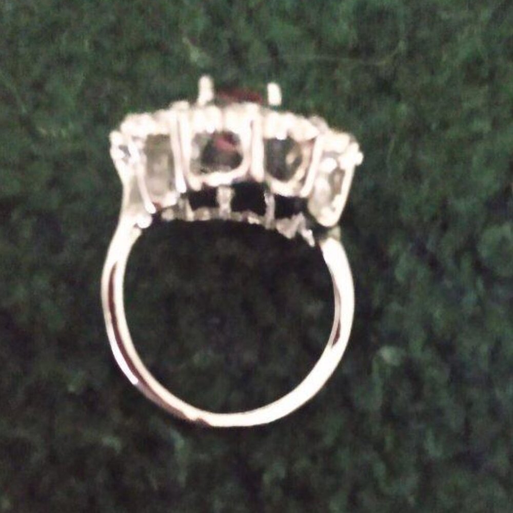 Multi-color Cocktail ring - Picture 3 of 5